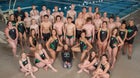 Farmington Scorpions Boys Varsity Swimming Winter 20-21 team photo.