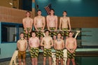 Big Piney Punchers Boys Varsity Swimming Winter 20-21 team photo.