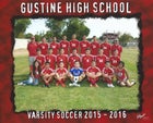 Gustine Reds Boys Varsity Soccer Fall 15-16 team photo.