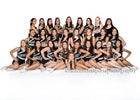 Volcano Vista Hawks Co-ed JV Cheer Winter 17-18 team photo.