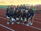 La Cueva Bears Co-ed JV Cheer Winter 17-18 team photo.