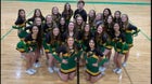 Lakeland Hawks Co-ed Varsity Cheer Winter 20-21 team photo.
