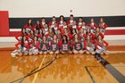 American Falls Beavers Co-ed Varsity Cheer Winter 20-21 team photo.