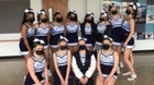 Suffern Mounties Co-ed Varsity Cheer Winter 20-21 team photo.
