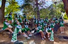 Albuquerque Bulldogs Co-ed Varsity Cheer Winter 20-21 team photo.