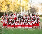Weiser Wolverines Co-ed Varsity Cheer Winter 20-21 team photo.