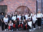 Moscow Bears Co-ed Varsity Cheer Winter 20-21 team photo.