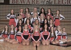 Hillcrest Knights Co-ed Varsity Cheer Winter 20-21 team photo.