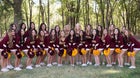 Valley Vikings Co-ed Varsity Cheer Winter 20-21 team photo.