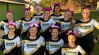 Hansen Huskies Co-ed Varsity Cheer Winter 20-21 team photo.