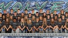 Green Canyon Wolves Girls Varsity Swimming Winter 22-23 team photo.