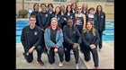 Sandia Prep Sundevils Girls Varsity Swimming Winter 22-23 team photo.