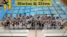Hobbs Eagles Girls Varsity Swimming Winter 22-23 team photo.