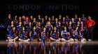 Curie Condors Co-ed Varsity Cheer Fall 26-27 team photo.