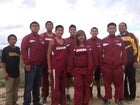 To'hajiilee Warriors Boys Varsity Cross Country Fall 13-14 team photo.