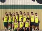 Pecos Panthers Boys Varsity Cross Country Fall 13-14 team photo.