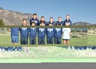 La Cueva Bears Boys Varsity Cross Country Fall 13-14 team photo.