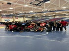 Indio Rajahs Boys Varsity Wrestling Winter 25-26 team photo.