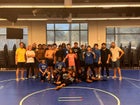 Trinity Christian Academy Conquerors Boys Varsity Wrestling Winter 25-26 team photo.
