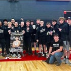 Raymore-Peculiar Panthers Boys Varsity Wrestling Winter 25-26 team photo.