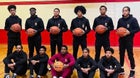 Sinai Christian Academy Warriors Boys Varsity Basketball Winter 21-22 team photo.