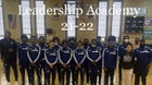 Leadership Academy Lions Boys Varsity Basketball Winter 21-22 team photo.