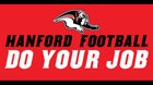 Hanford Bullpups Boys Varsity Football Fall 25-26 team photo.