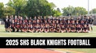 Stamford Black Knights Boys Varsity Football Fall 25-26 team photo.