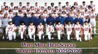 West Mesa Mustangs Boys Varsity Football Fall 25-26 team photo.
