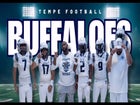 Tempe Buffaloes Boys Varsity Football Fall 25-26 team photo.
