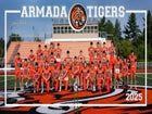 Armada Tigers Boys Varsity Football Fall 25-26 team photo.
