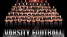 Highland Rams Boys Varsity Football Fall 25-26 team photo.