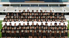 Jordan Warriors Boys Varsity Football Fall 25-26 team photo.