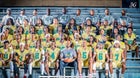 Ben L. Smith Golden Eagles Boys Varsity Football Fall 25-26 team photo.