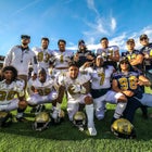 Caprock Longhorns Boys Varsity Football Fall 25-26 team photo.