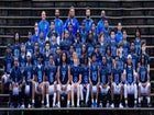 Rhodes Rams Boys Varsity Football Fall 25-26 team photo.