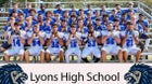 Lyons Lions Boys Varsity Football Fall 25-26 team photo.