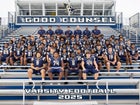 Our Lady of Good Counsel Falcons Boys Varsity Football Fall 25-26 team photo.