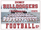 Dewey Bulldoggers Boys Varsity Football Fall 25-26 team photo.