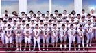 Belen Eagles Boys Varsity Football Fall 25-26 team photo.