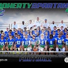 Doherty Spartans Boys Varsity Football Fall 25-26 team photo.