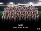 Discovery Canyon Thunder Boys Varsity Football Fall 25-26 team photo.