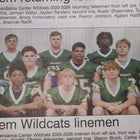 Salem Wildcats Boys Varsity Football Fall 25-26 team photo.