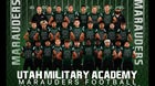 Utah Military Academy - Camp Williams Marauders Boys Varsity Football Fall 25-26 team photo.