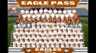 Eagle Pass Eagles Boys Varsity Football Fall 25-26 team photo.