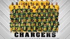 Crest Chargers Boys Varsity Football Fall 25-26 team photo.