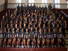 Carver Tigers Boys Varsity Football Fall 25-26 team photo.