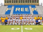 Freer Buckaroos Boys Varsity Football Fall 25-26 team photo.
