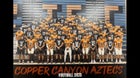 Copper Canyon Aztecs Boys Varsity Football Fall 25-26 team photo.