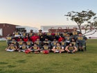 Hawthorne Cougars Boys Varsity Football Fall 25-26 team photo.